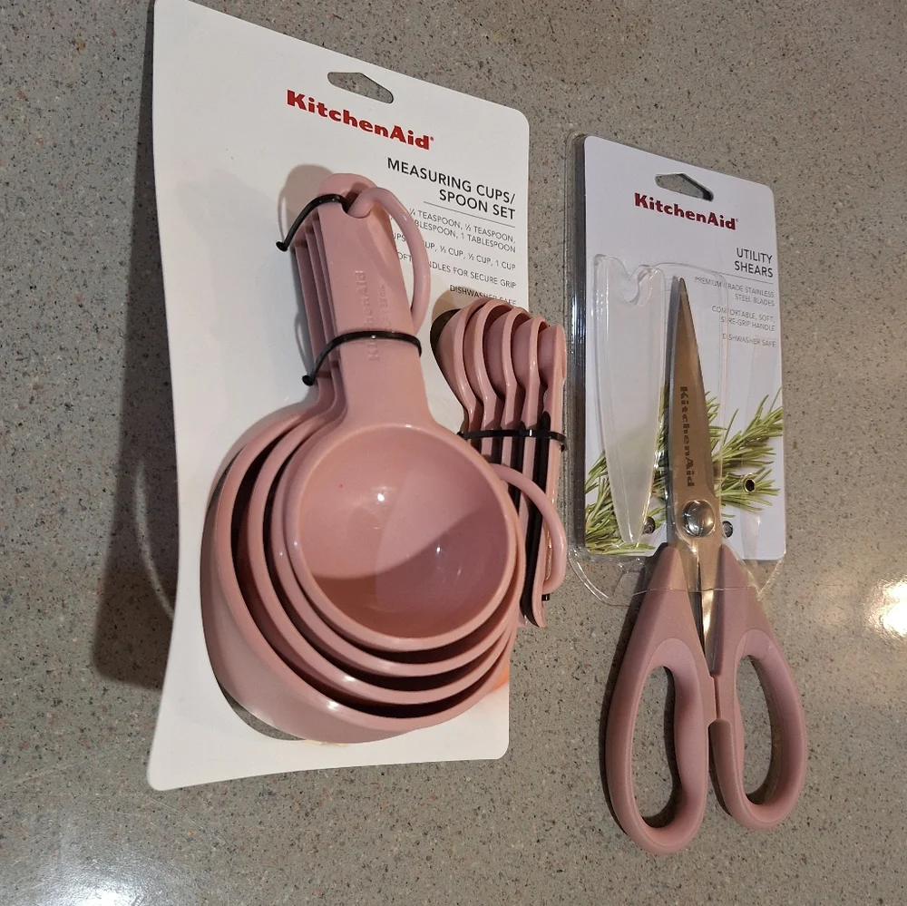 KitchenAid Blush Pink Kitchen Set - Picture 1 of 1